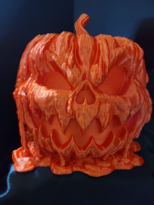 3d printed melted pumpkin  cany bowl